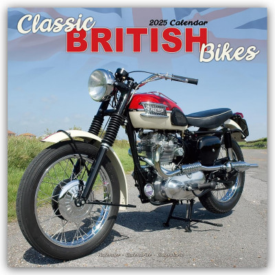 2025 Kalender »Classic British Bikes« 