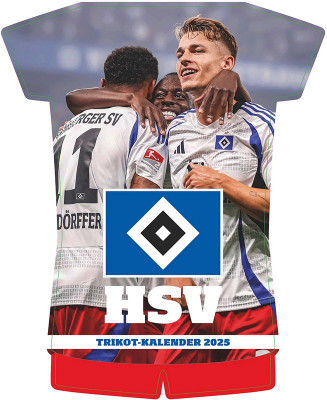 2025 Kalender »Hamburger SV Trikotkalender « 