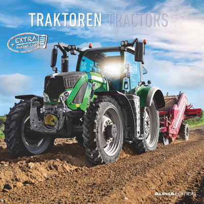 2025 Kalender »Traktoren Tractors« (Alpha Edition) 